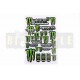 Набор наклеек Monster Supercross