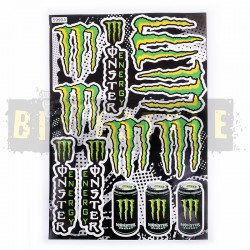 Набор наклеек Monster Energy № 21