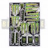 Набор наклеек Monster Energy № 21