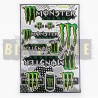 Набор наклеек Monster Energy № 22