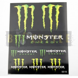 Наклейки Monster Energy Набор № 8