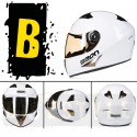 Шлем-интеграл BEON B-500 White